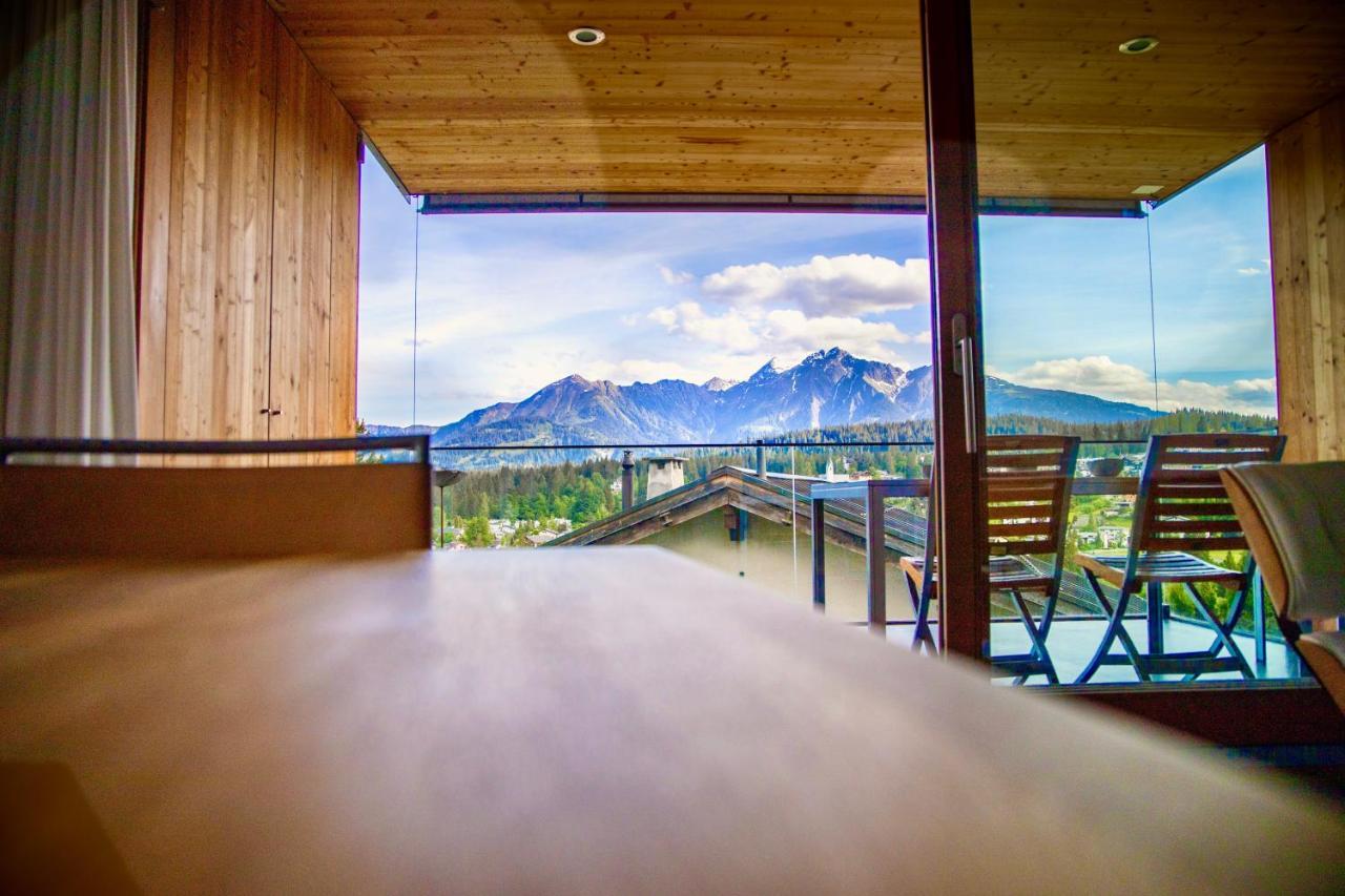 Ferienwohnung Crap Ner Flims Exterior foto