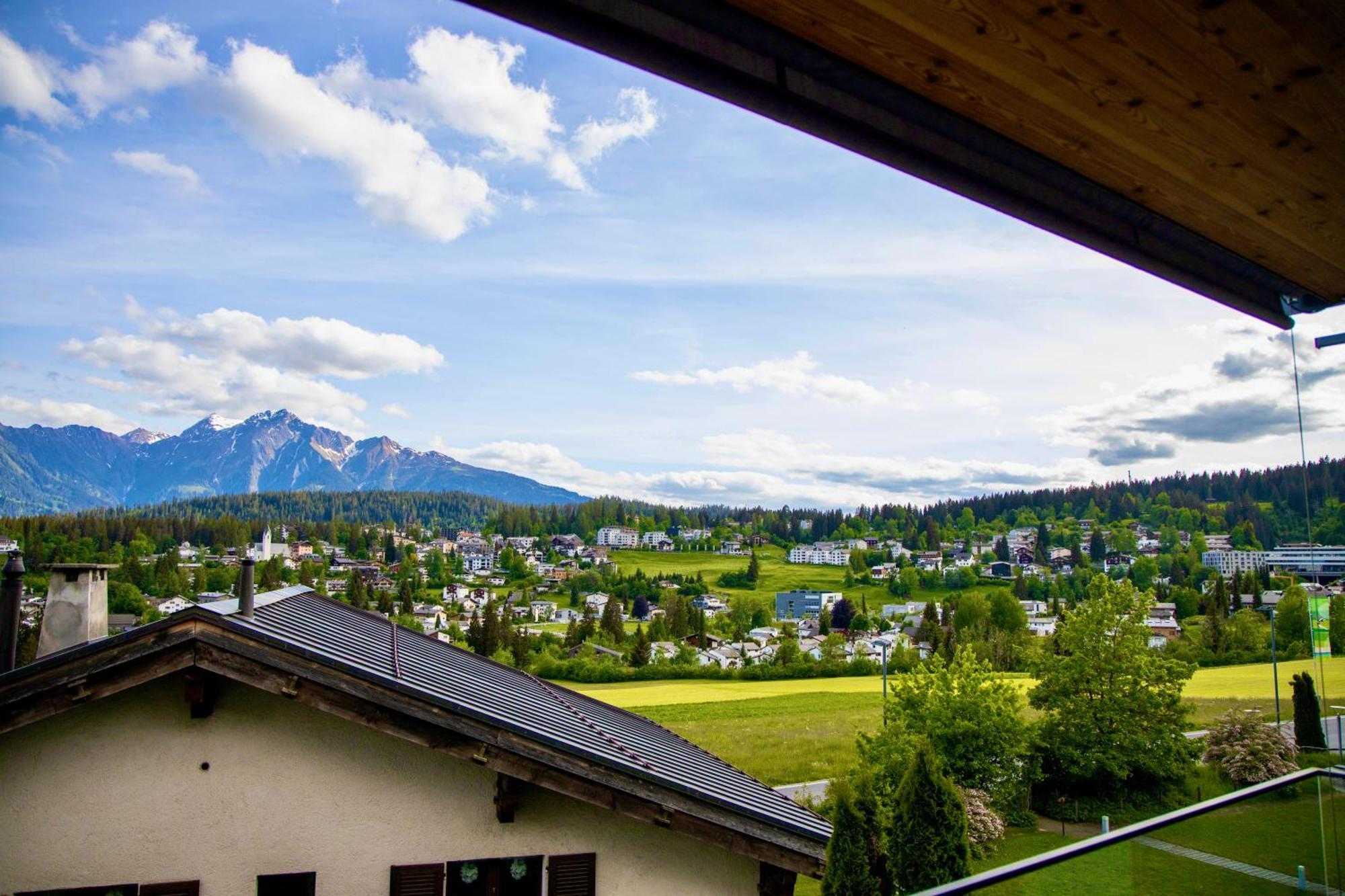 Ferienwohnung Crap Ner Flims Exterior foto